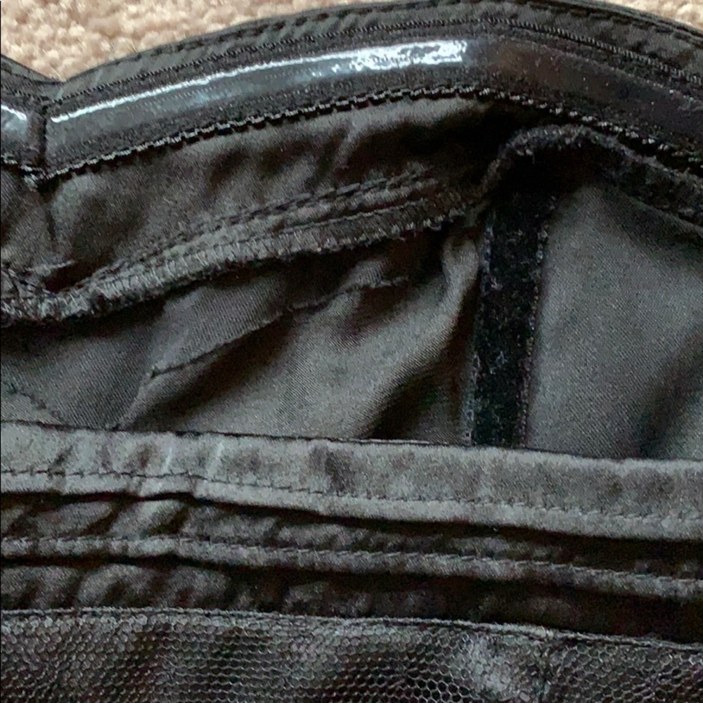 Divided Little Black Dress Lace Mesh & Sat… - Picture 5 of 8